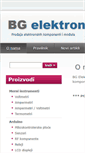 Mobile Screenshot of bgelektronika.com